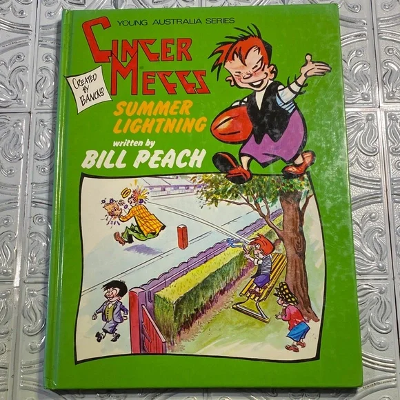 Ginger Meggs Summer Lightning Book by Bill Peach Young Australia Series 1982 - Picture 1 of 11